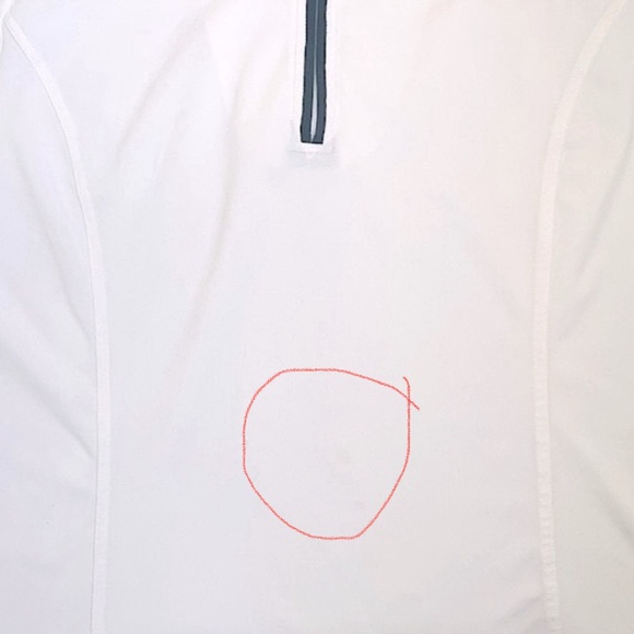 VINTAGE Y2K IZOD Athletic Performance Quarter Zip White Pullover Jacket Size XL - Picture 13 of 17